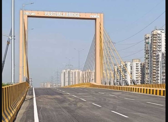 Parthala bridge in greater noida west